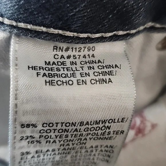 True Religion Billie Bootcut Jeans Medium Wash – Y2K Western - Picture 10 of 11